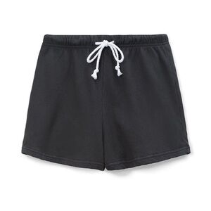 perfectwhitetee Layla French Terry cotton Shorts - true black